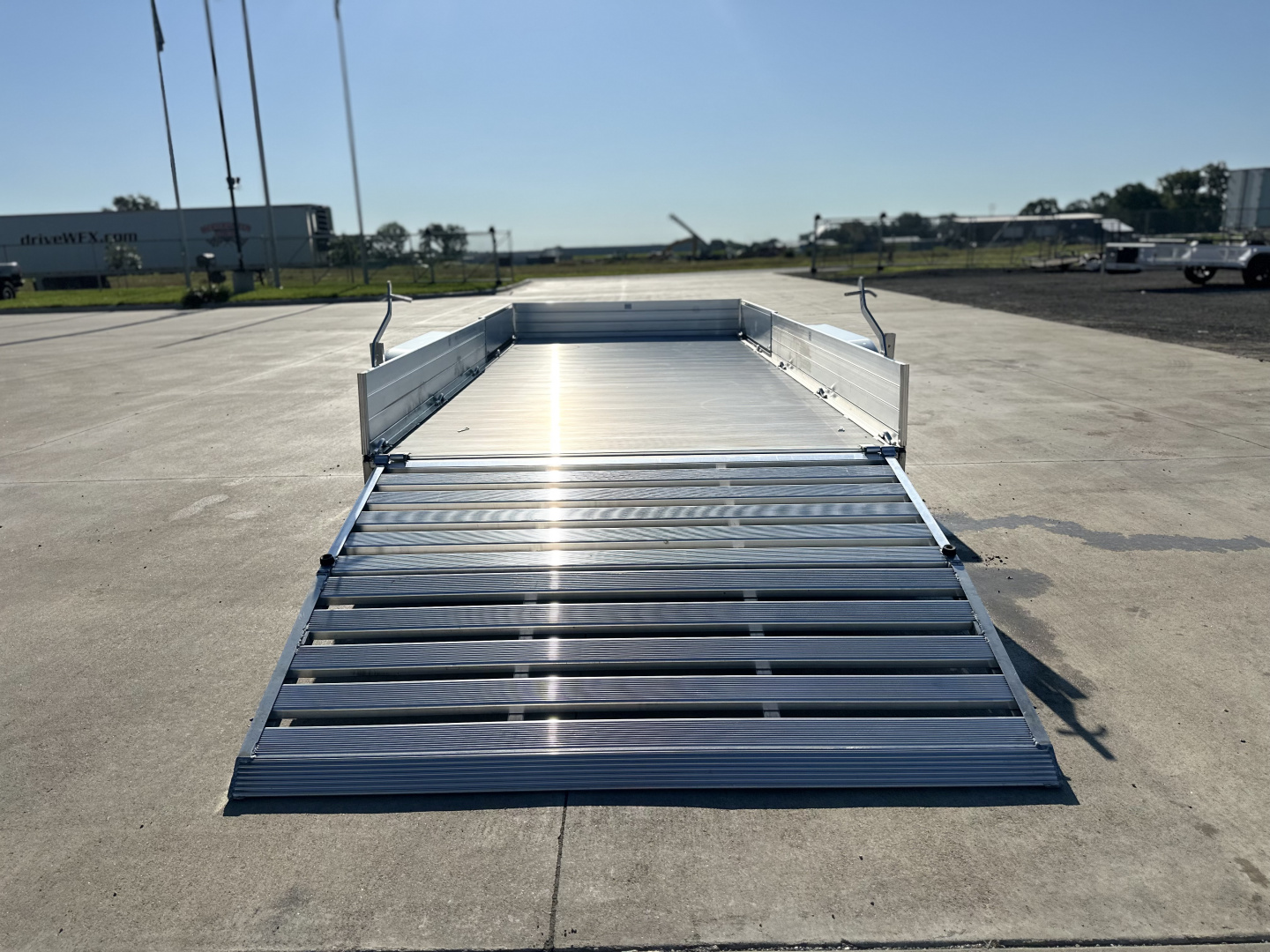 New 2025 Aluma 8116 TA BTG Utility Trailer