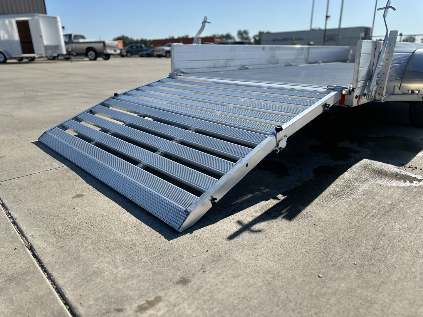 New 2025 Aluma 8116 TA BTG Utility Trailer