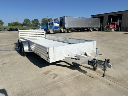 New 2025 Aluma 8116 TA BTG Utility Trailer