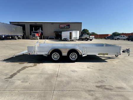 New 2025 Aluma 8116 TA BTG Utility Trailer