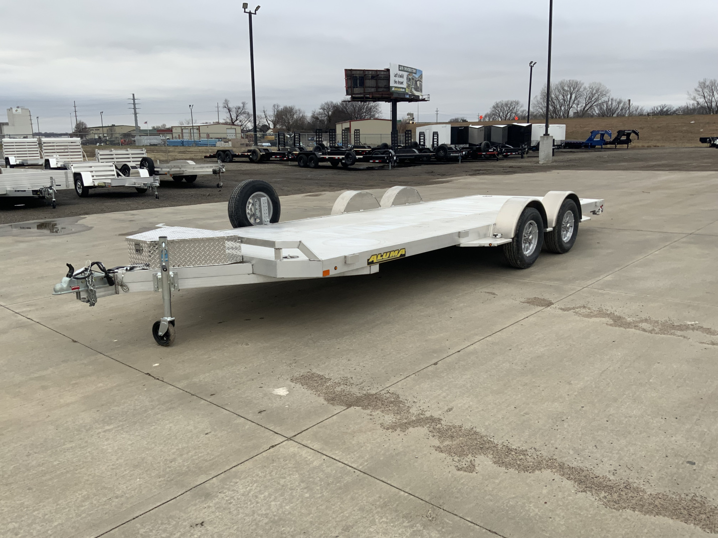 New 2025 Aluma 8218 Car Hauler