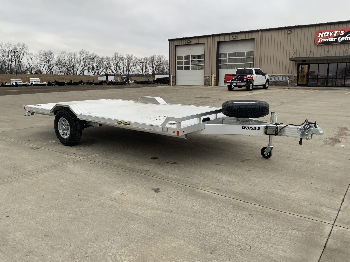 New 2025 Aluma WB15H Utility Trailer