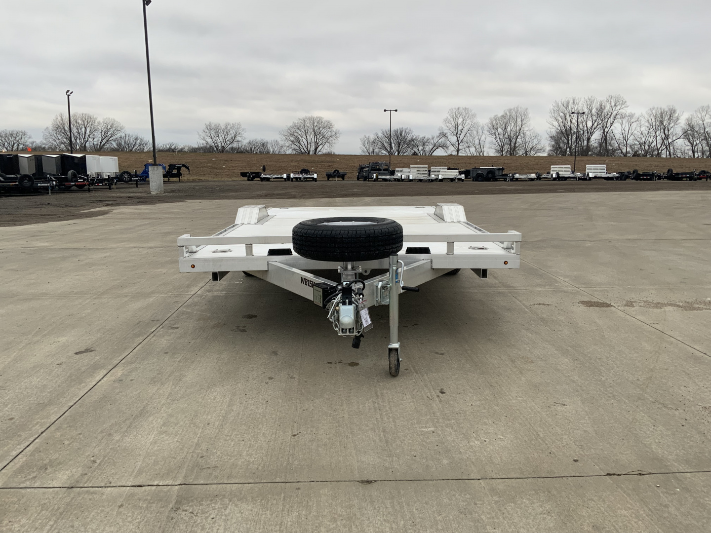 New 2025 Aluma WB15H Utility Trailer