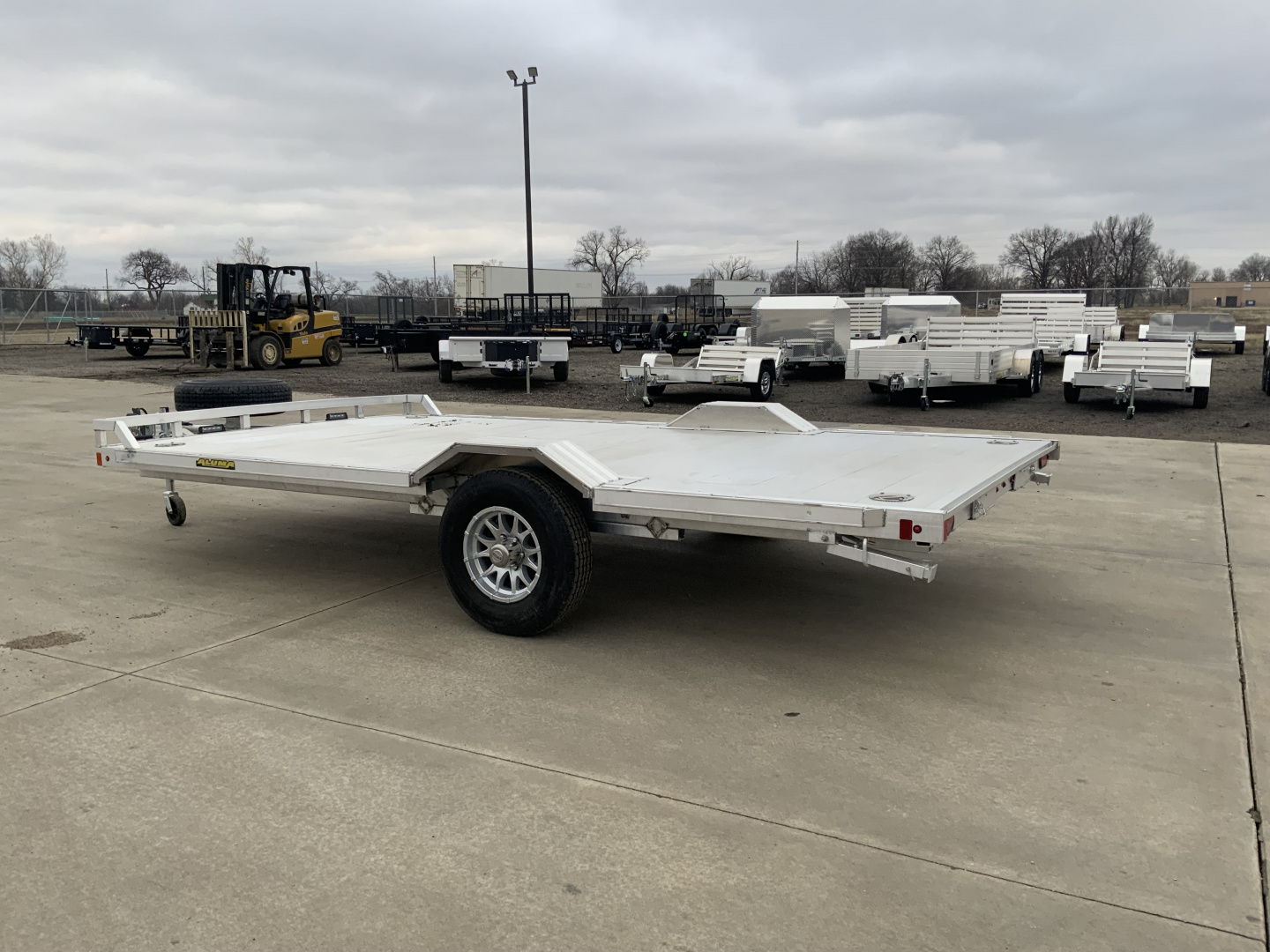 New 2025 Aluma WB15H Utility Trailer