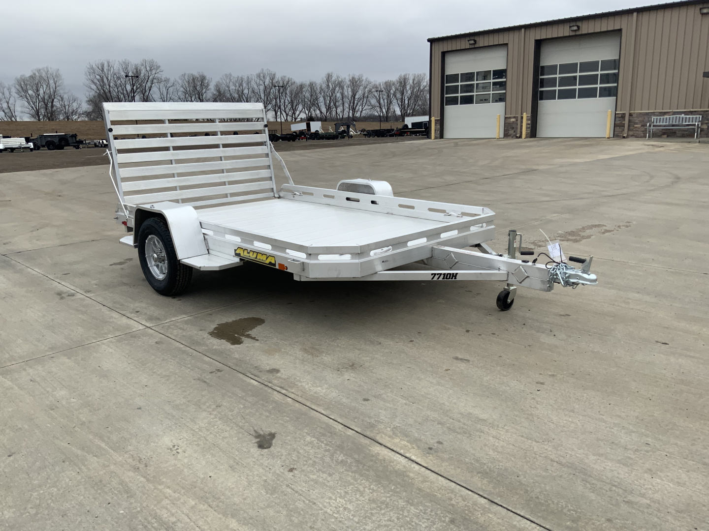 New 2026 Aluma 7710 STG Utility Trailer