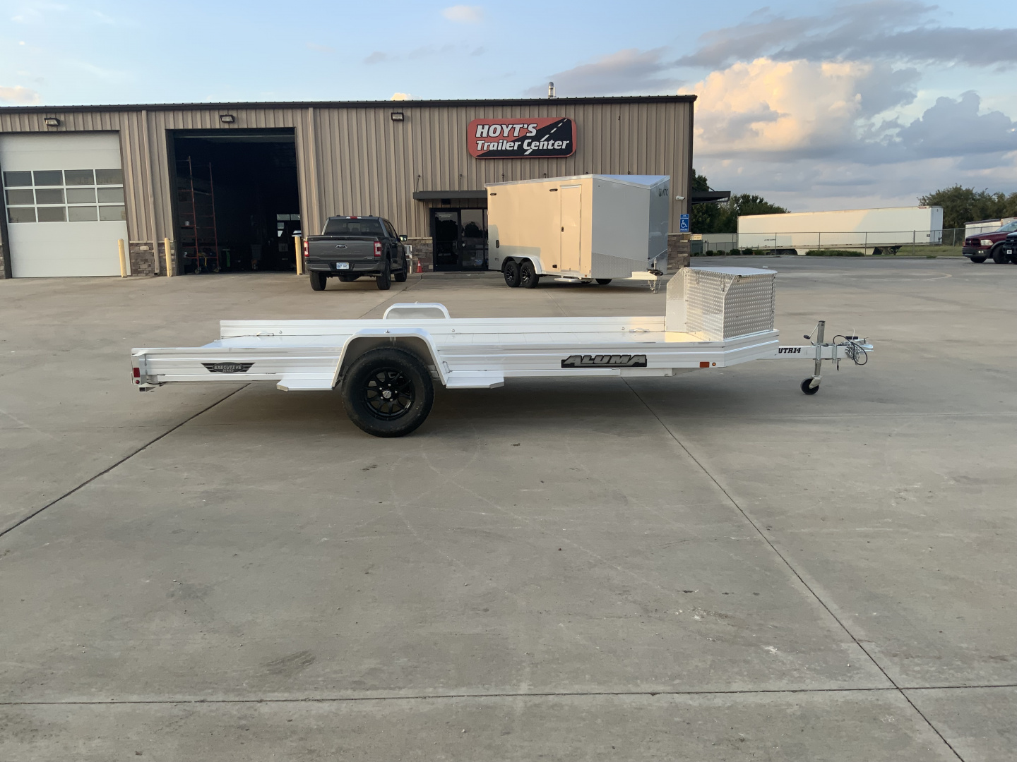 New 2026 Aluma UTR 14 Utility Trailer