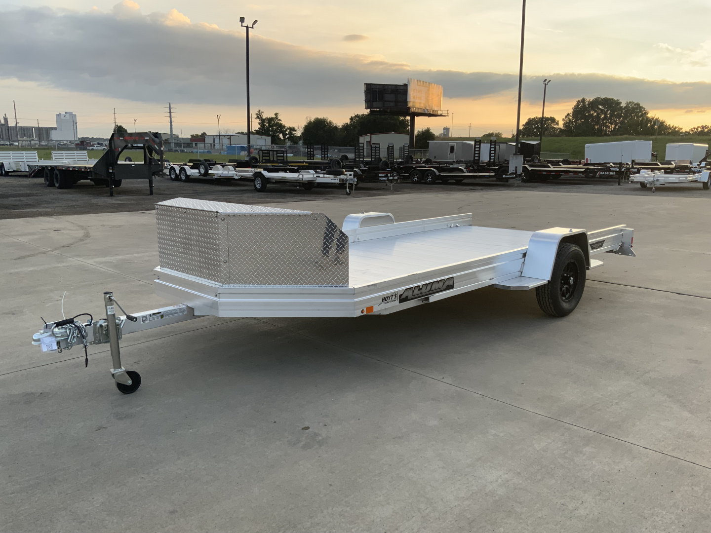 New 2026 Aluma UTR 14 Utility Trailer