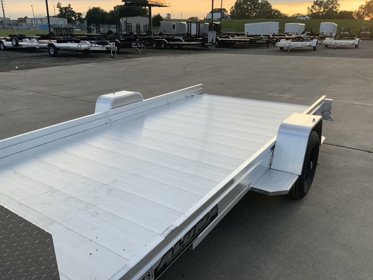 New 2026 Aluma UTR 14 Utility Trailer