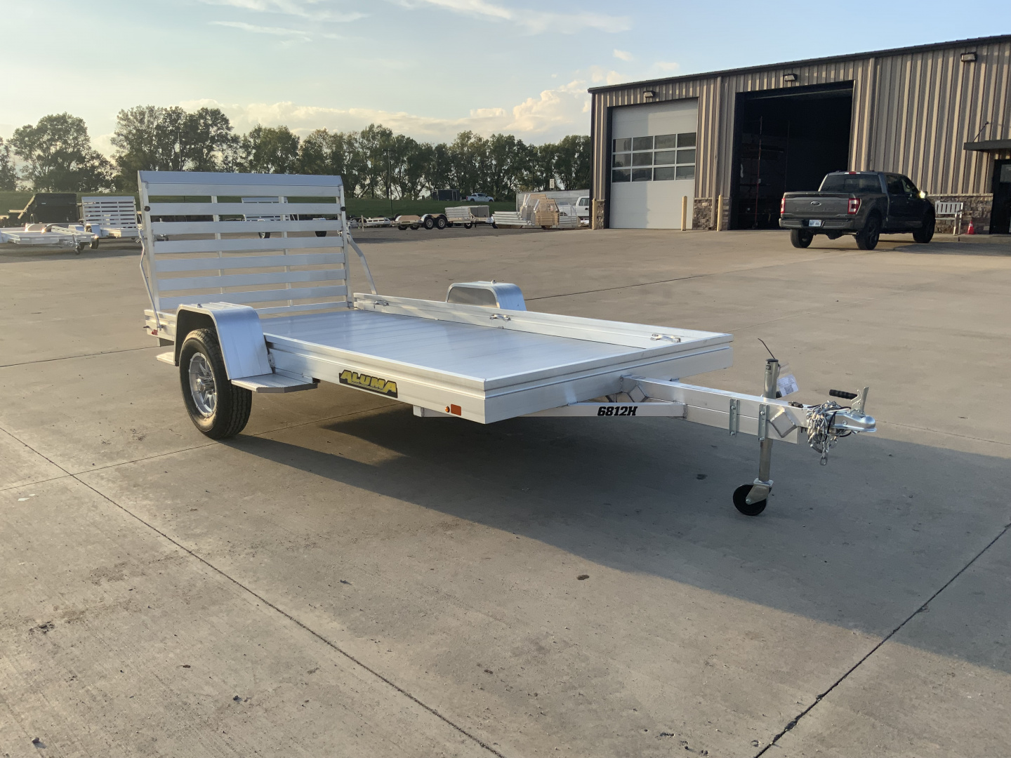 New 2026 Aluma 6812H Utility Trailer