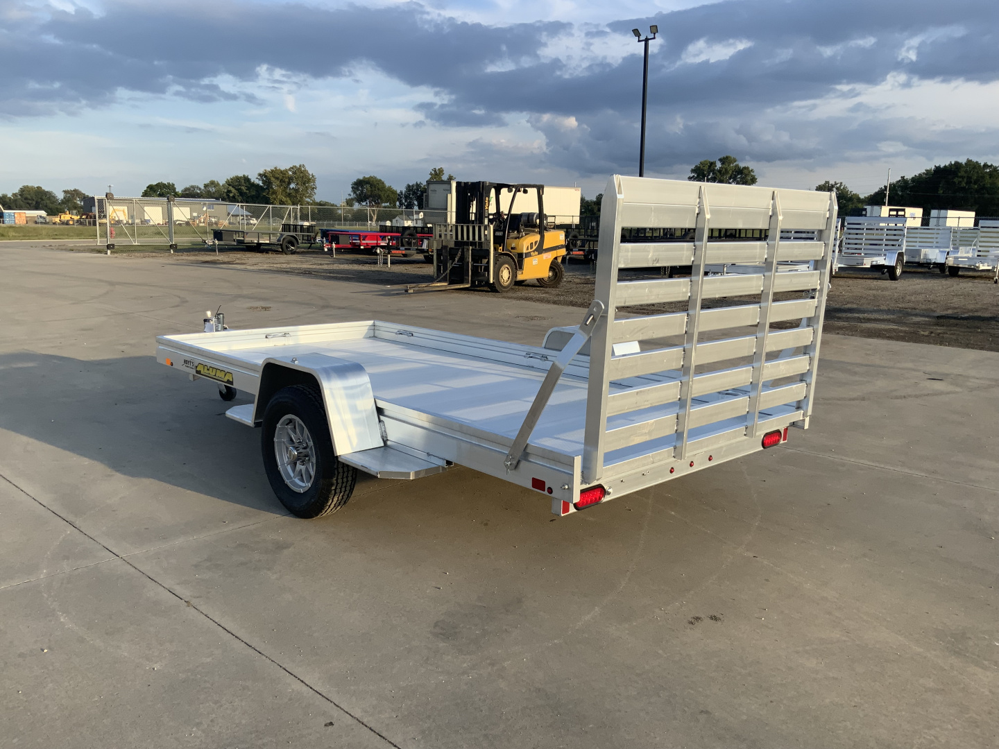 New 2026 Aluma 6812H Utility Trailer