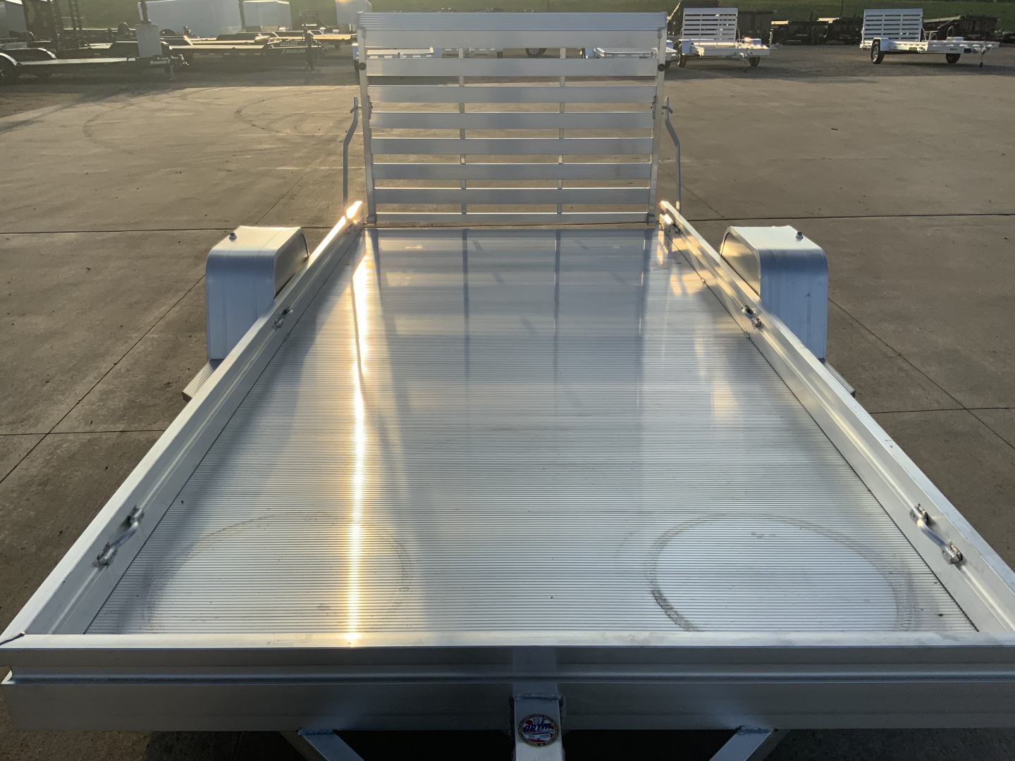 New 2026 Aluma 6812H Utility Trailer