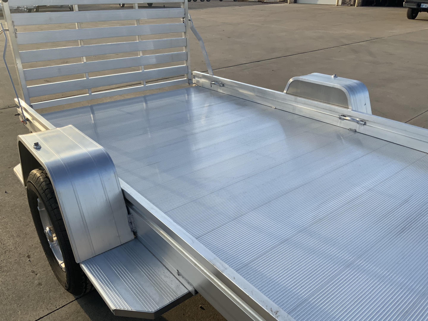 New 2026 Aluma 6812H Utility Trailer