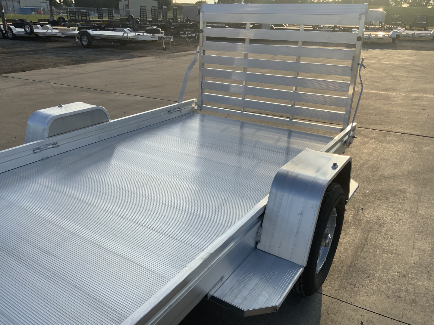 New 2026 Aluma 6812H Utility Trailer