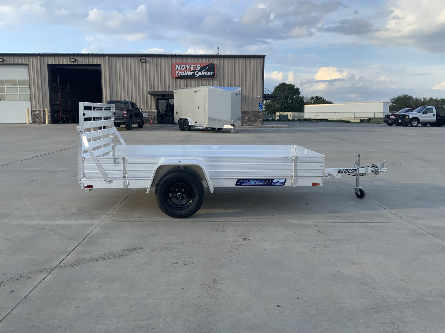 New 2026 Aluma 6310 ESA STG Utility Trailer