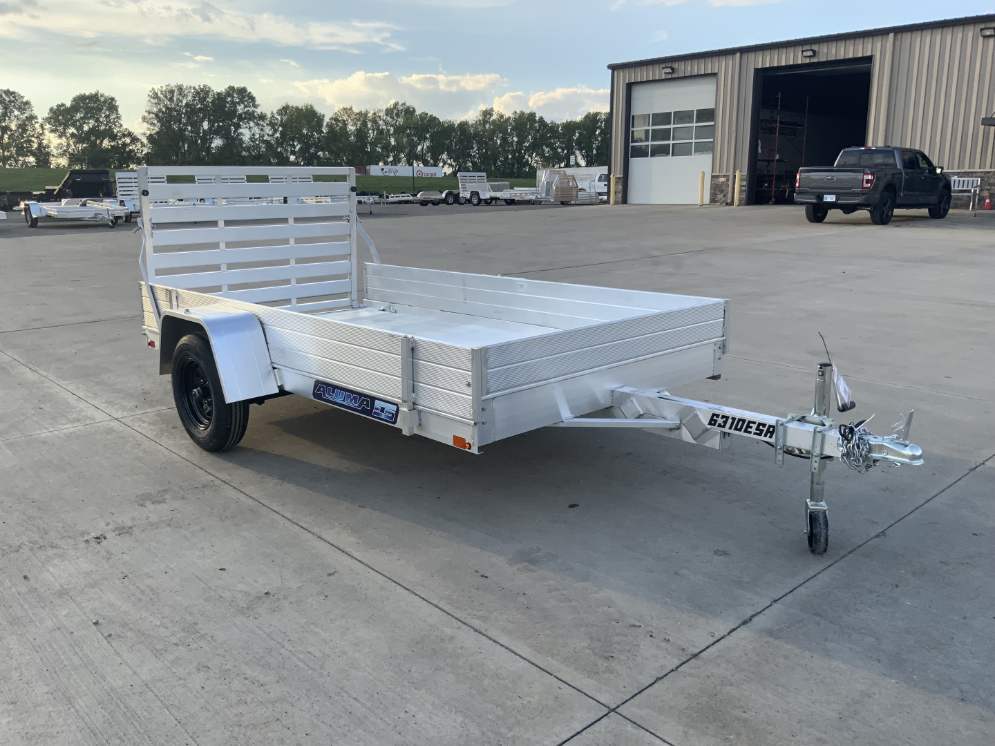 New 2026 Aluma 6310 ESA STG Utility Trailer