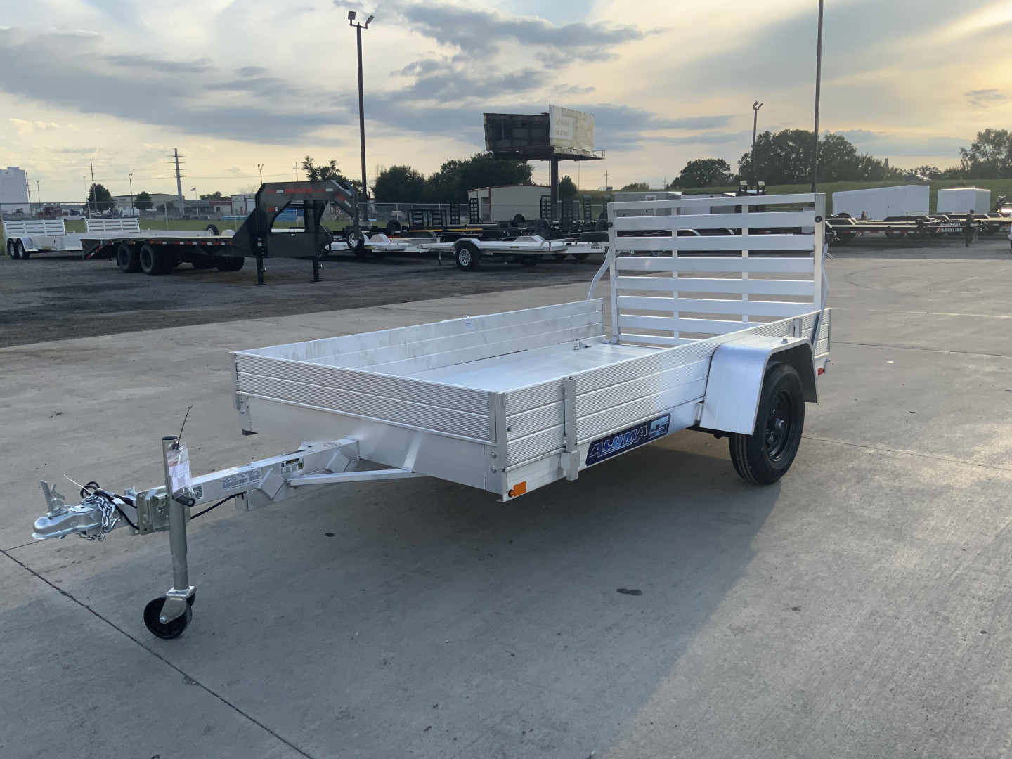 New 2026 Aluma 6310 ESA STG Utility Trailer