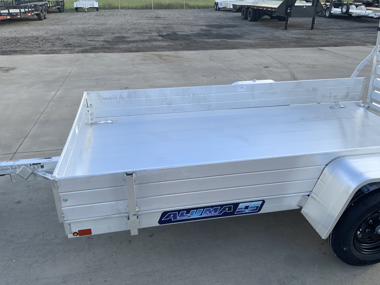 New 2026 Aluma 6310 ESA STG Utility Trailer