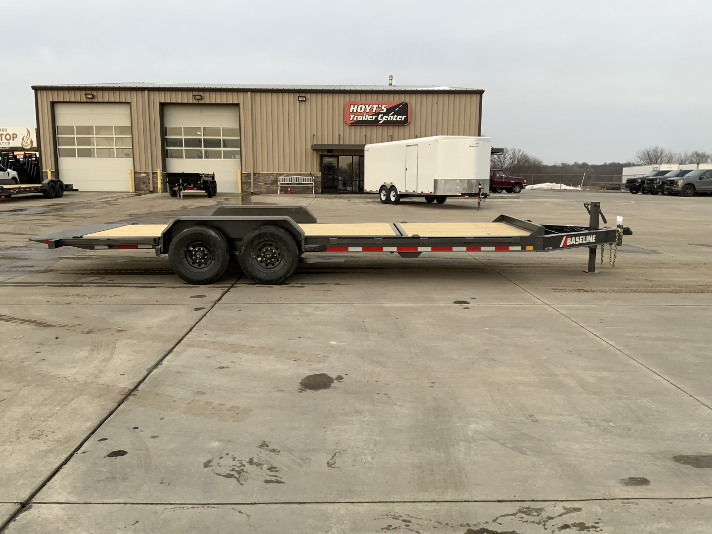 New 2026 Baseline HTL 208 22 X 82 Tilt Trailer