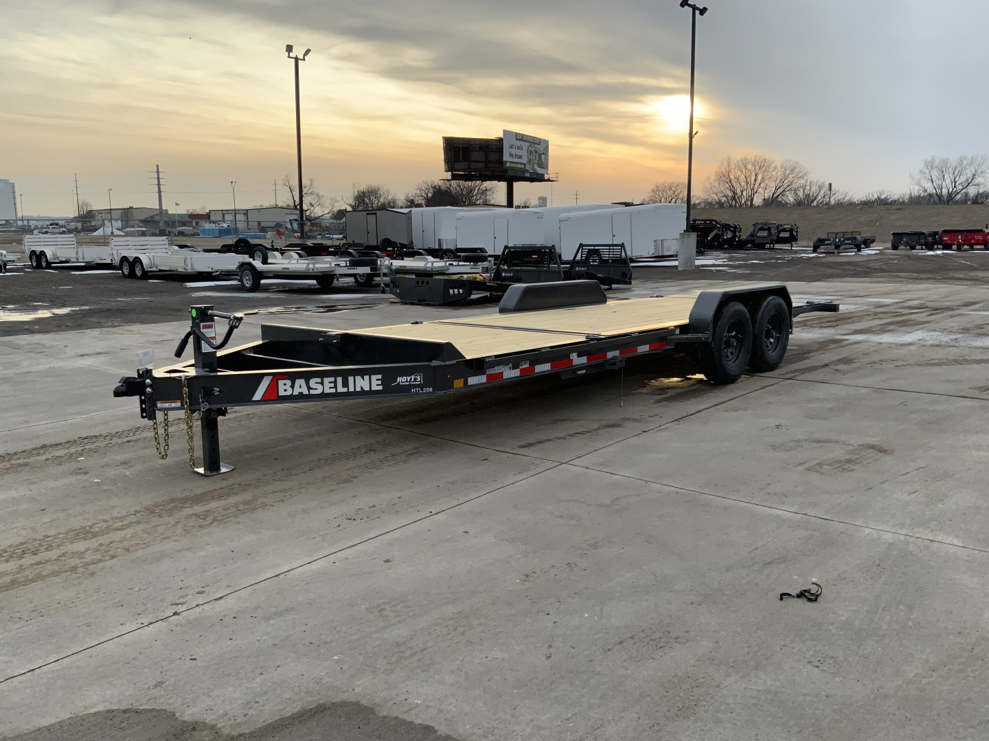 New 2026 Baseline HTL 208 22 X 82 Tilt Trailer