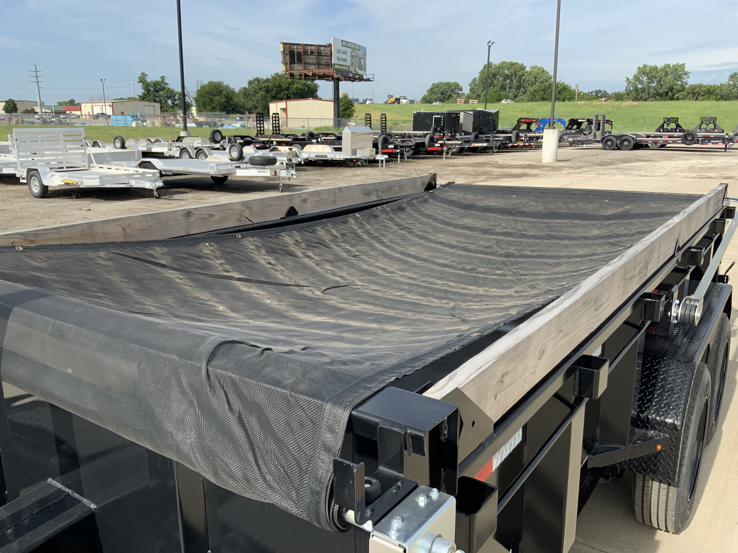 New 2024 Diamond C LPT 208 81 X 14 Dump Trailer