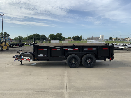 New 2024 Diamond C LPT 208 81 X 14 Dump Trailer