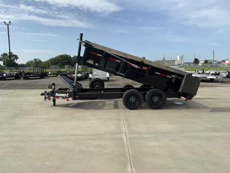 New 2024 Diamond C LPT 208 81 X 14 Dump Trailer