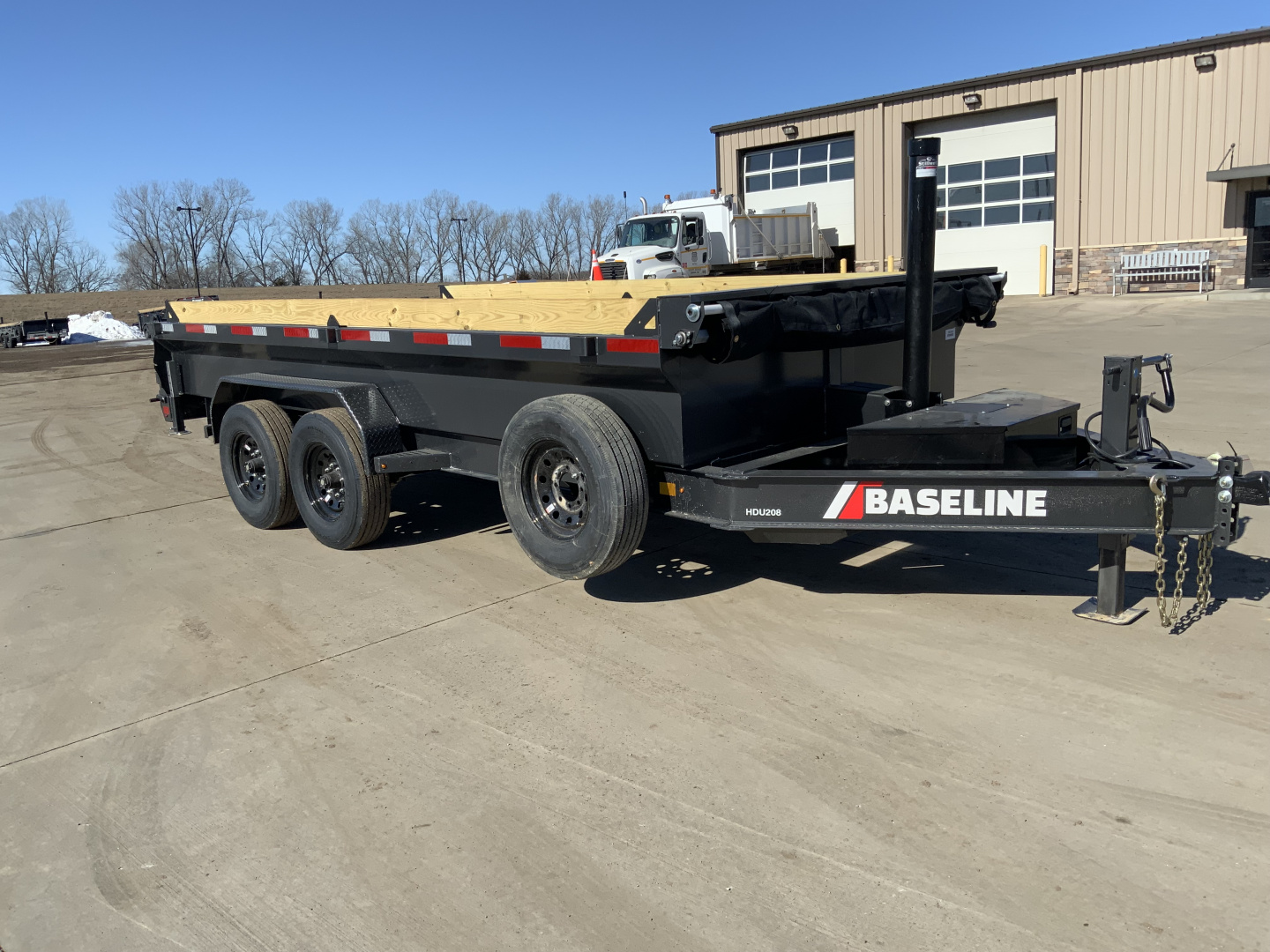 New 2025 Baseline HDU 208 16 X 82 Dump Trailer