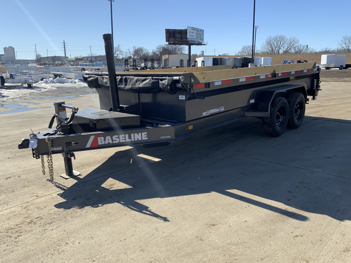 New 2025 Baseline HDU 208 16 X 82 Dump Trailer