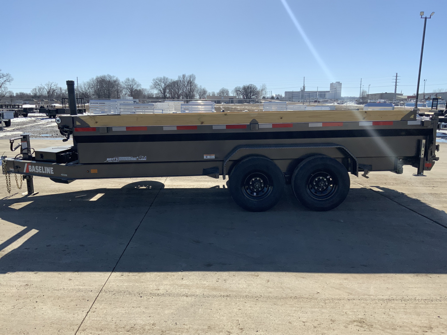 New 2025 Baseline HDU 208 16 X 82 Dump Trailer