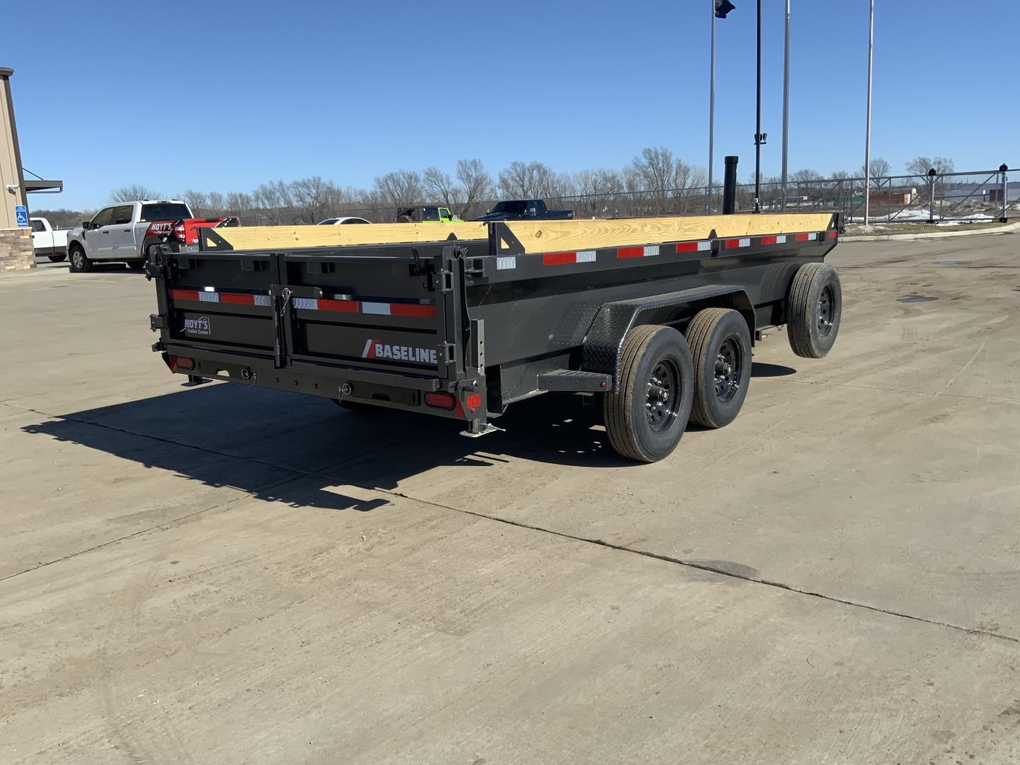 New 2025 Baseline HDU 208 16 X 82 Dump Trailer