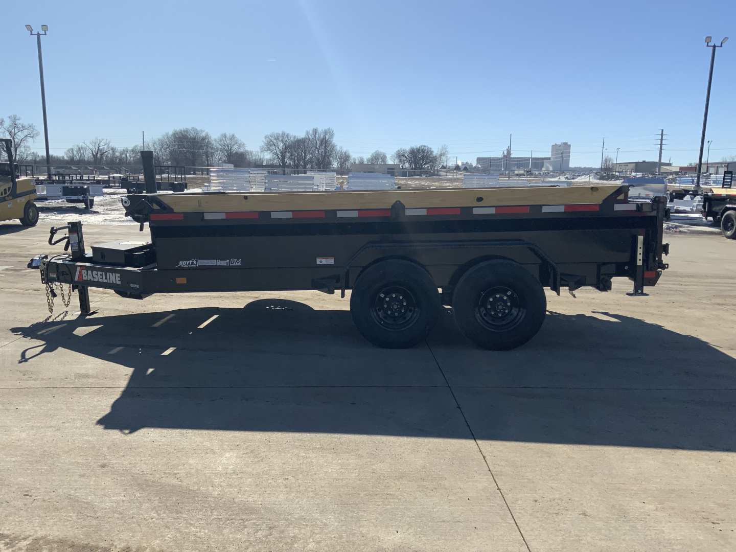New 2025 Baseline HDU 208 14 X 82 Dump Trailer