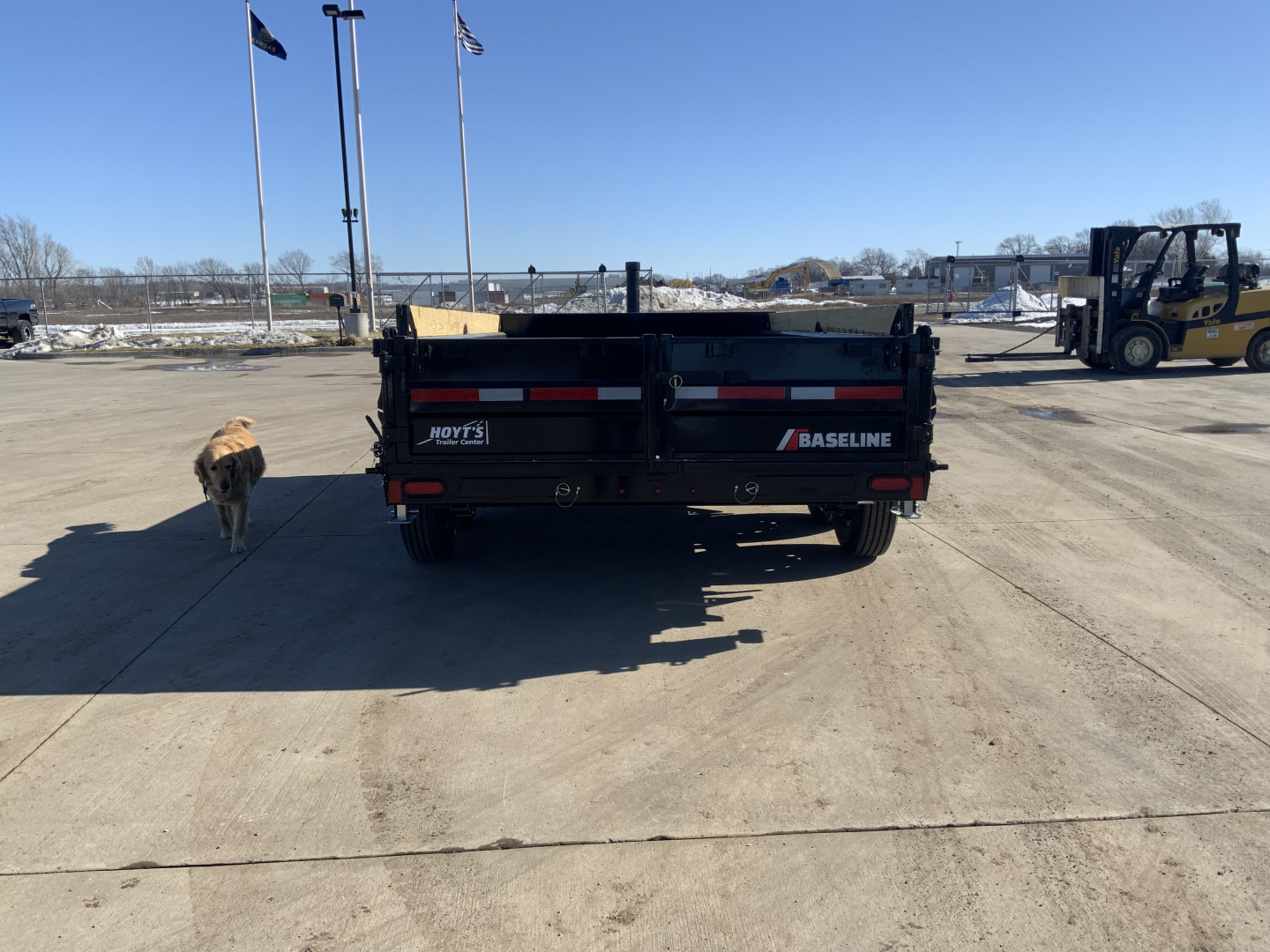 New 2025 Baseline HDU 208 14 X 82 Dump Trailer