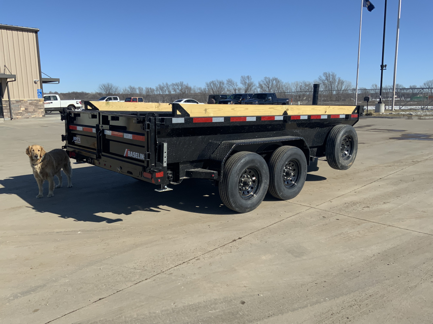 New 2025 Baseline HDU 208 14 X 82 Dump Trailer