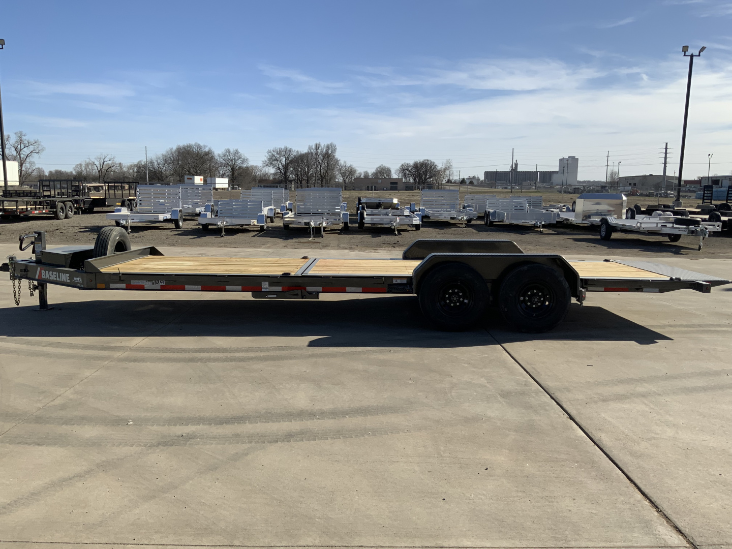 New 2025 Baseline HTL 208 X 24 X 82 Tilt Trailer