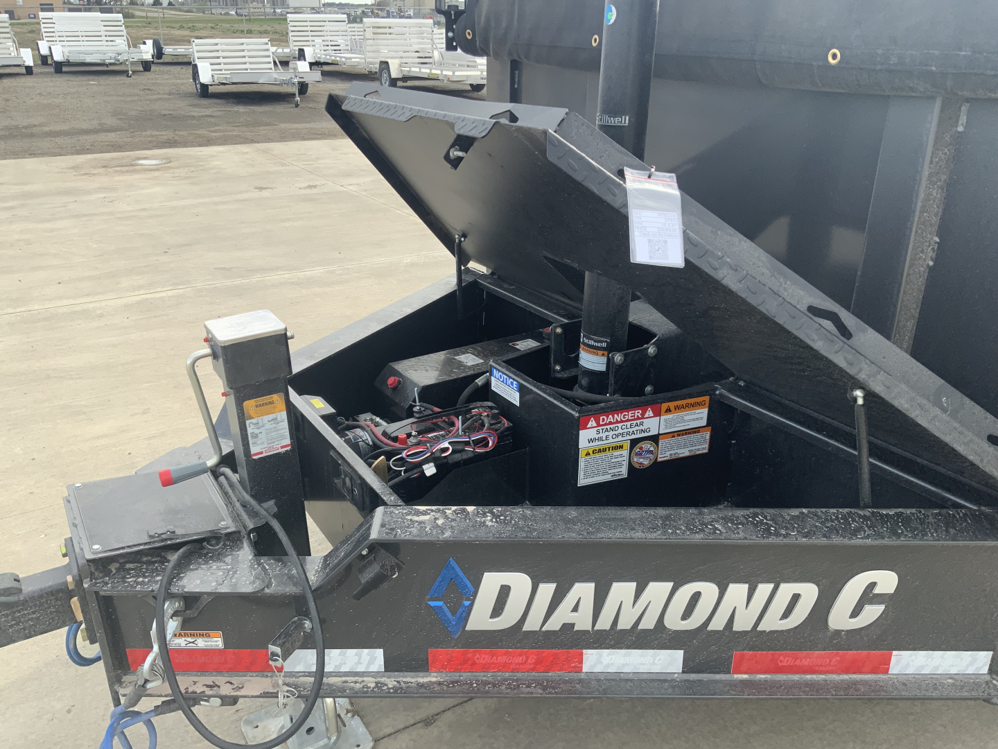 New 2025 Diamond C LPT 208 14 X 81 Dump Trailer