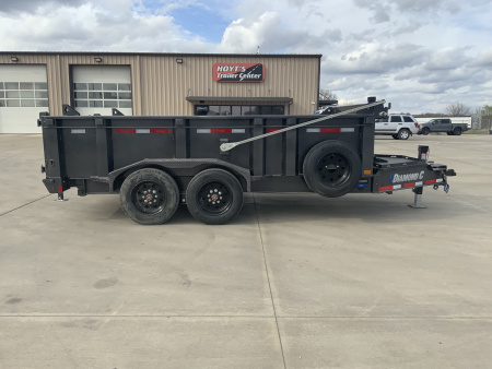 New 2025 Diamond C LPT 208 14 X 81 Dump Trailer