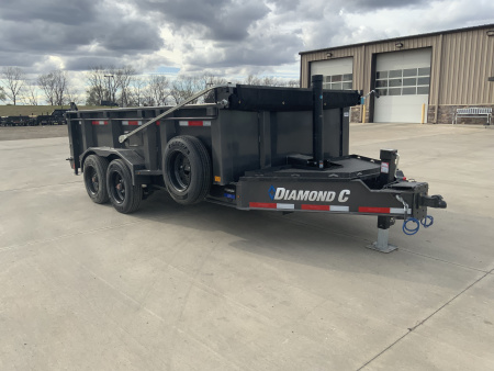 New 2025 Diamond C LPT 208 14 X 81 Dump Trailer