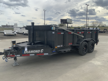 New 2025 Diamond C LPT 208 14 X 81 Dump Trailer