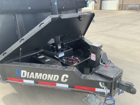 New 2025 Diamond C LPT 208 14 X 81 Dump Trailer