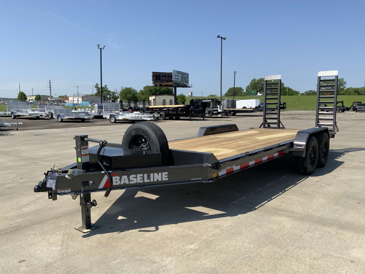 New 2025 Baseline HEQ 208 20 X 82 Equipment Trailer