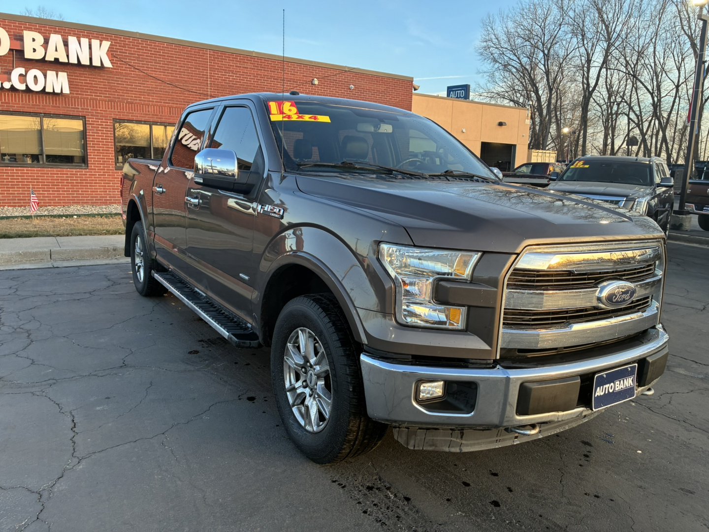 Used 2016 Ford F150 Super Crew Cab Lariat Truck