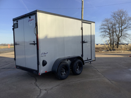New 2026 Pace American Outback Deluxe 6x12 (7K) Tandem Axle Enclosed Cargo Trailer