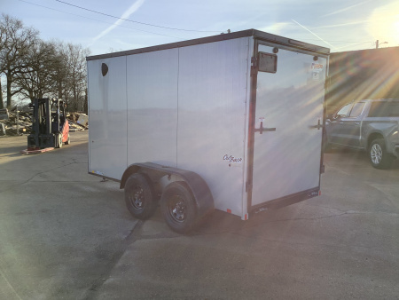 New 2026 Pace American Outback Deluxe 6x12 (7K) Tandem Axle Enclosed Cargo Trailer