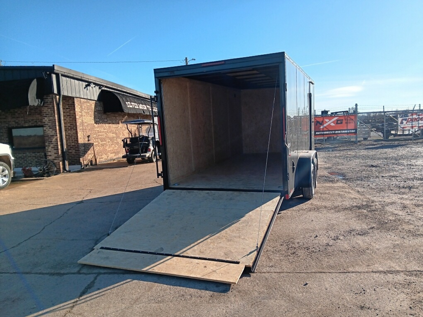 New 2026 Pace American Outback Deluxe 7x16 (7K) Tandem Axle Enclosed Cargo Trailer