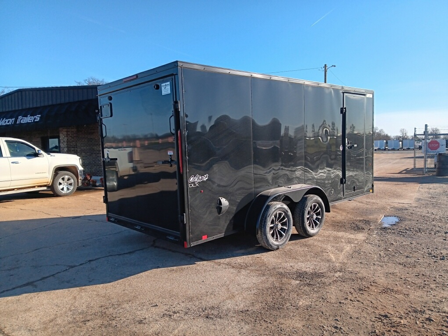 New 2026 Pace American Outback Deluxe 7x16 (7K) Tandem Axle Enclosed Cargo Trailer