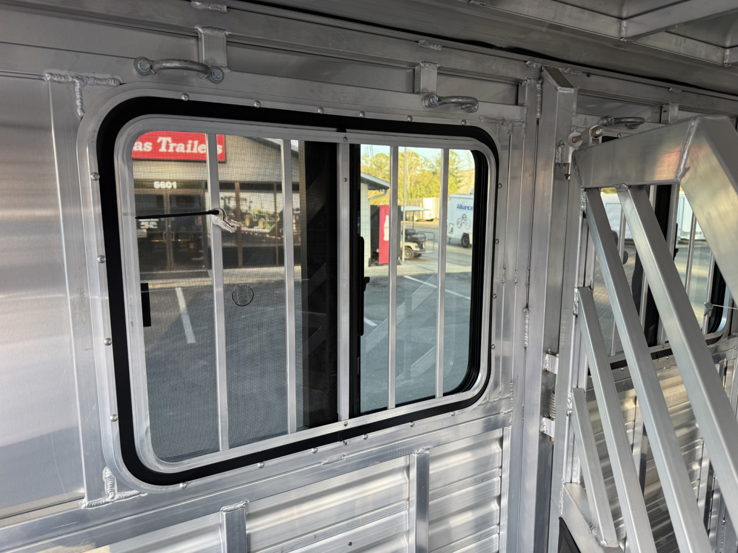 New COLT3HBPLITEWD FRONTIER COLT 3 HORSE 6'8" X 15' ALUMINUM BUMPER PULL HORSE TRAILER W/ SPARE TIRE