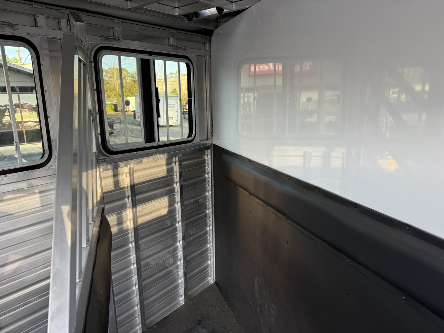 New COLT3HBPLITEWD FRONTIER COLT 3 HORSE 6'8" X 15' ALUMINUM BUMPER PULL HORSE TRAILER W/ SPARE TIRE