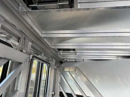 New COLT3HBPLITEWD FRONTIER COLT 3 HORSE 6'8" X 15' ALUMINUM BUMPER PULL HORSE TRAILER W/ SPARE TIRE