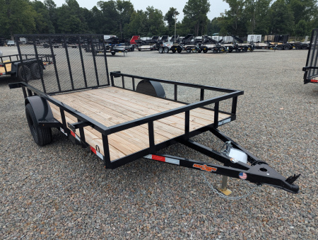 New 2026 Down 2 Earth Trailers 6x12 w/ Gate Utility Trailer