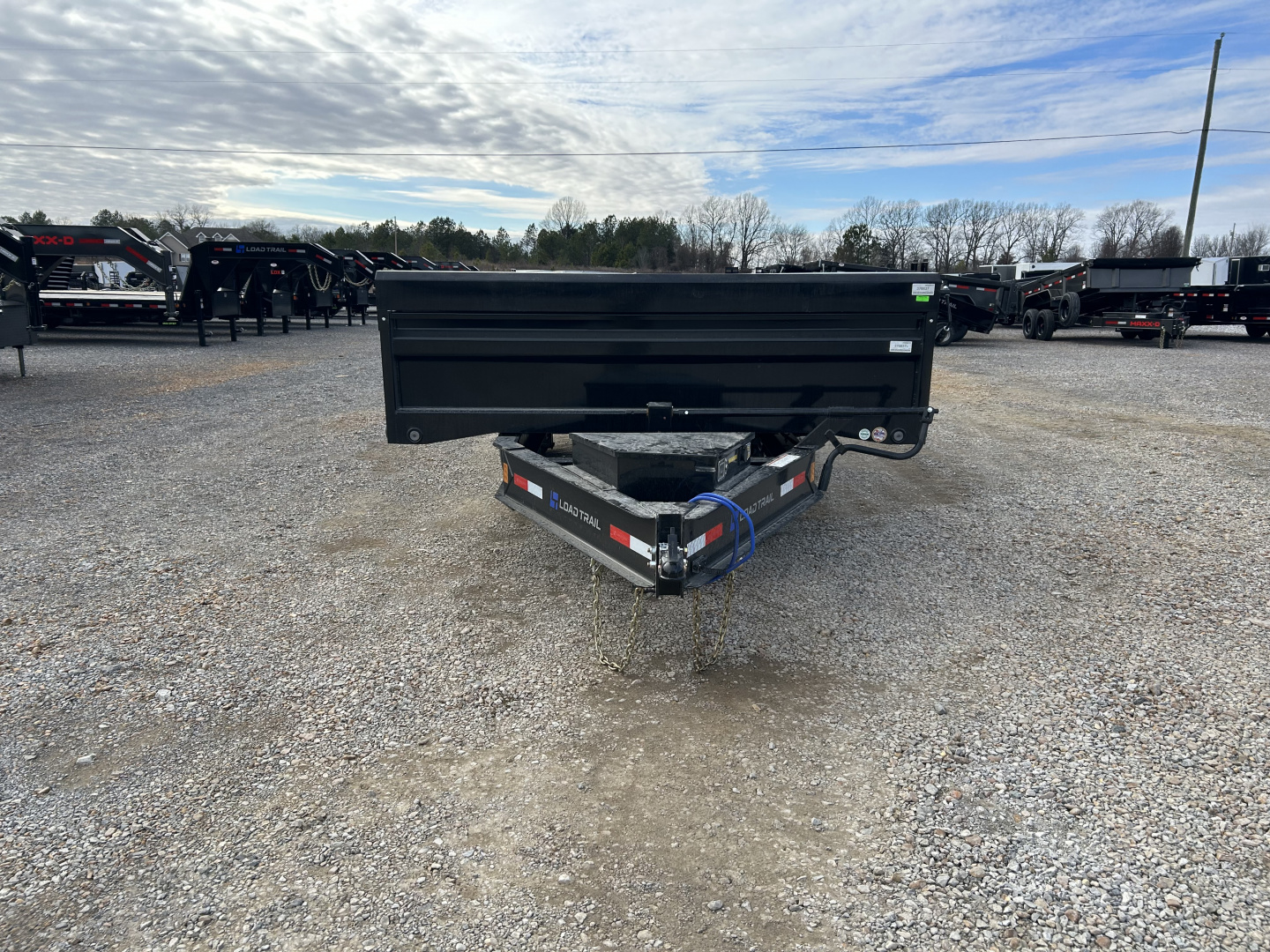 New 2026 Load Trail 96"X16' Fold Down Sides 14K Dump Trailer